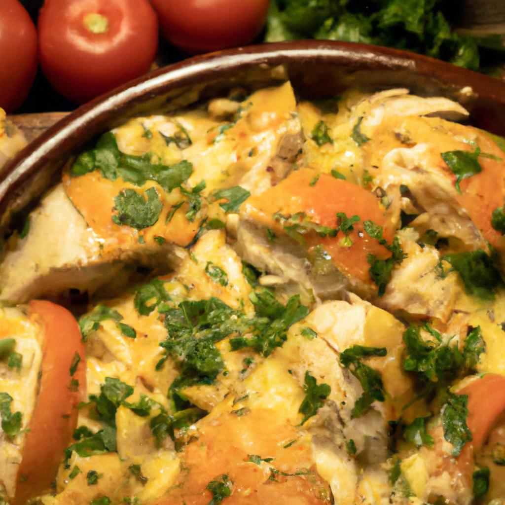 Kokosové kuře na brazilský způsob