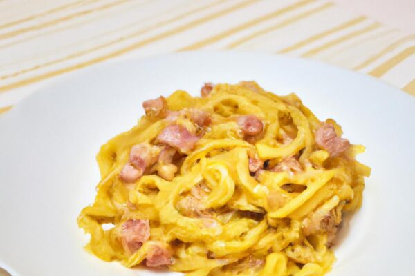 Domácí špagety alla carbonara