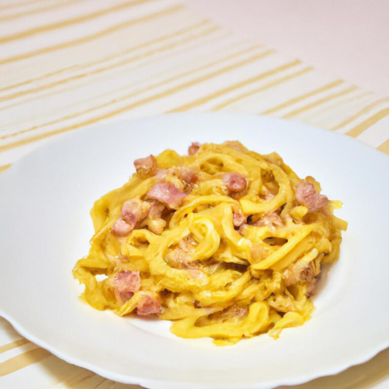 Domácí špagety alla carbonara