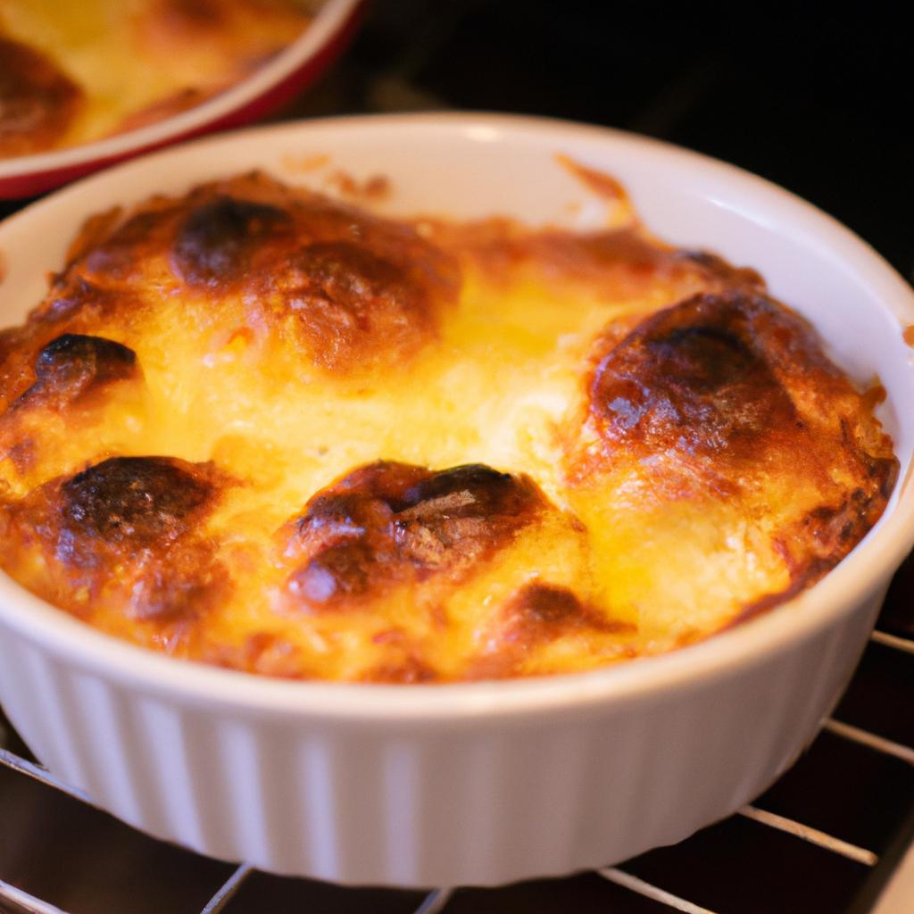 Sýrové soufflé z trouby