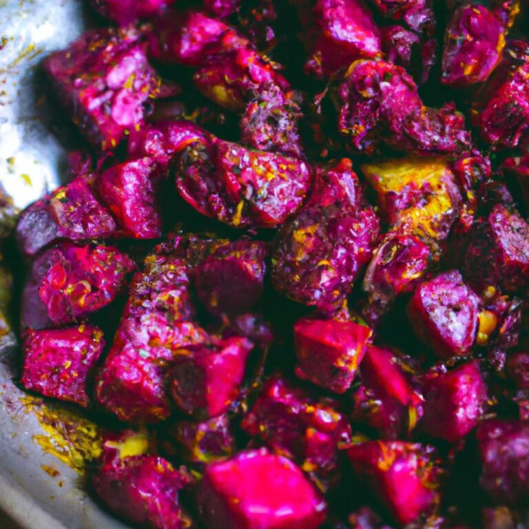 Kari z červené řepy