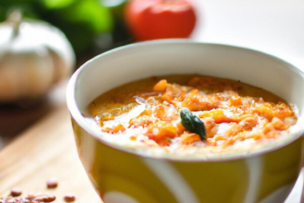 Cari z červené čočky a rajčat