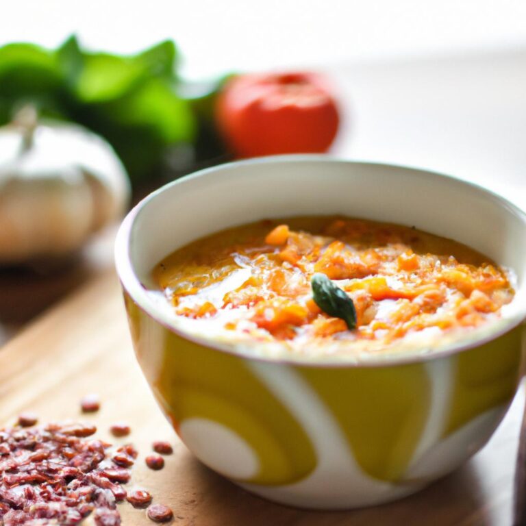 Cari z červené čočky a rajčat