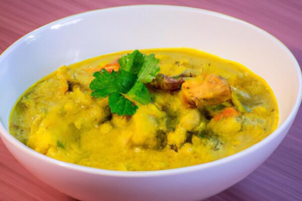 Veganské curry s kokosovým mlékem