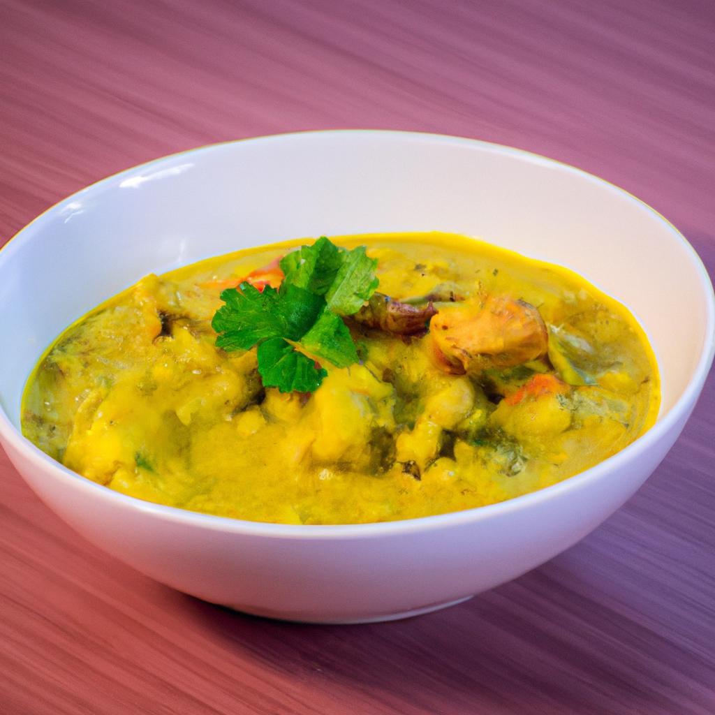 Veganské curry s kokosovým mlékem