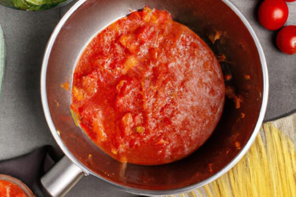 Domácí rajčatová omáčka na těstoviny