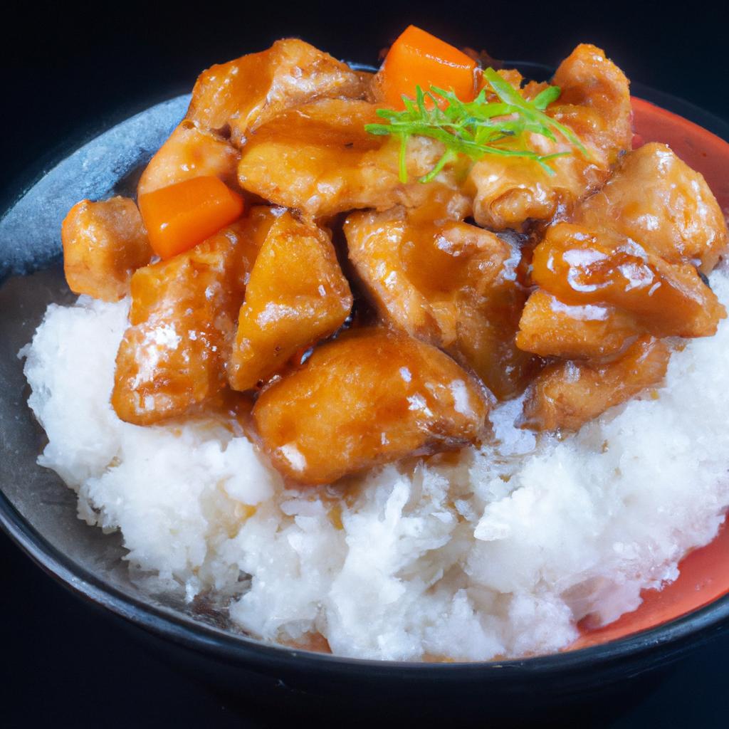 Japonské kuřecí teriyaki s rýží