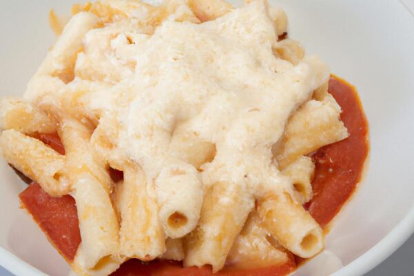 Italské těstoviny se sýrovou omáčkou