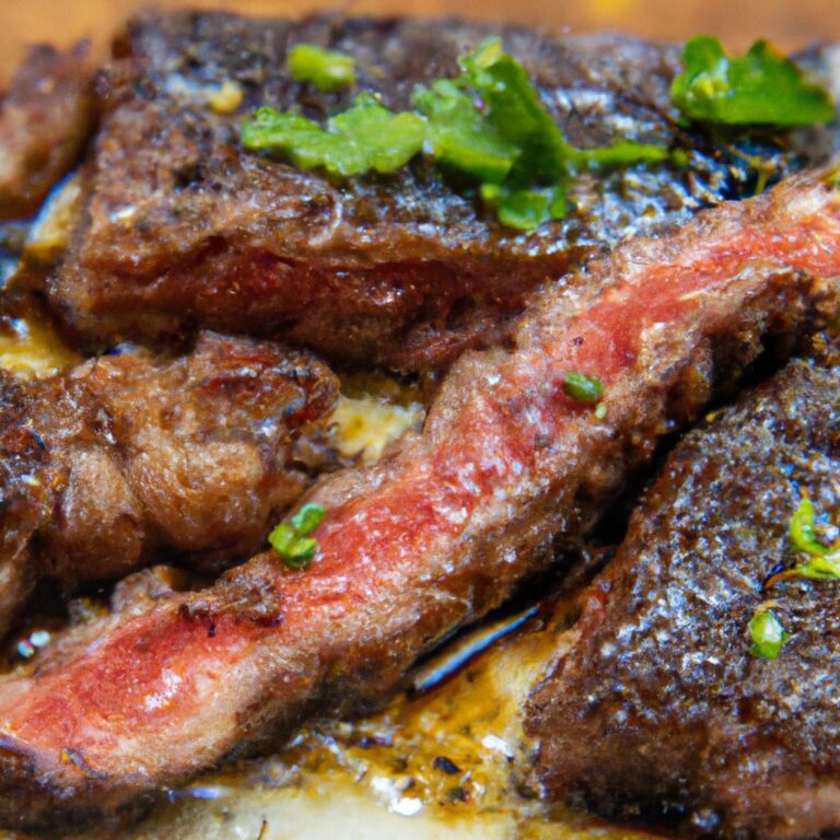 Grilované hovězí churrasco s omáčkou