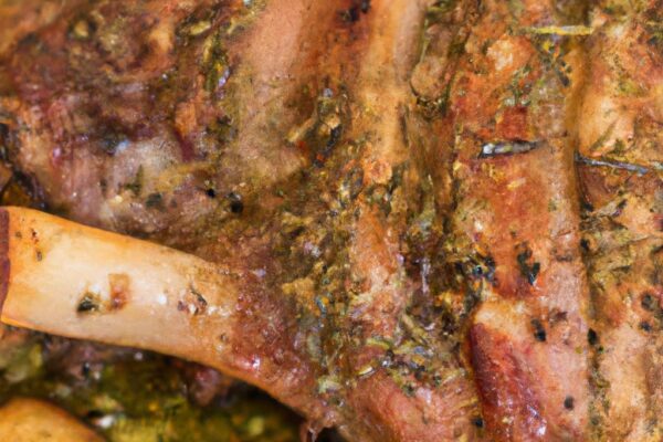 Jehněčí pečeně s bylinkami