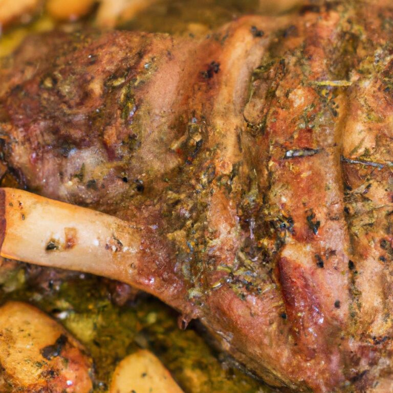 Jehněčí pečeně s bylinkami