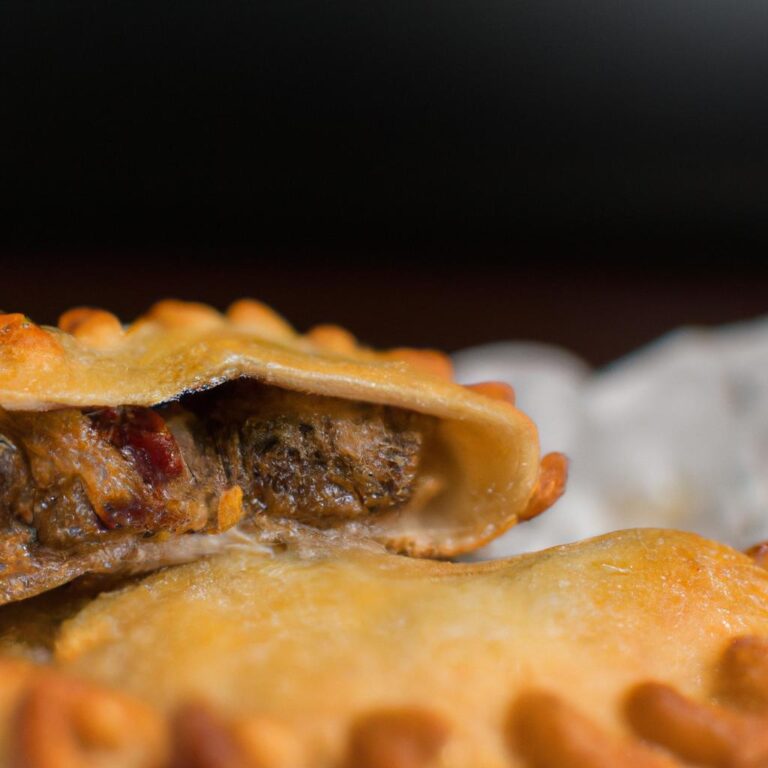 Pečené hovězí empanady sýr
