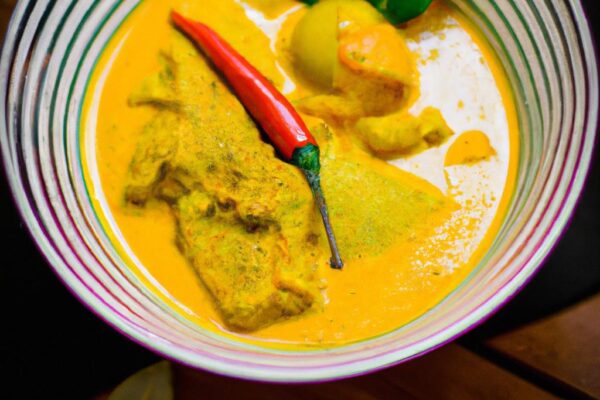 Veganské kari s kokosovým mlékem