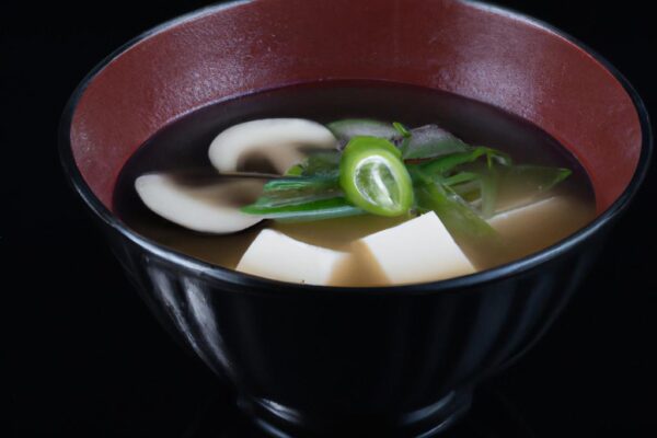 Tradiční japonská miso polévka