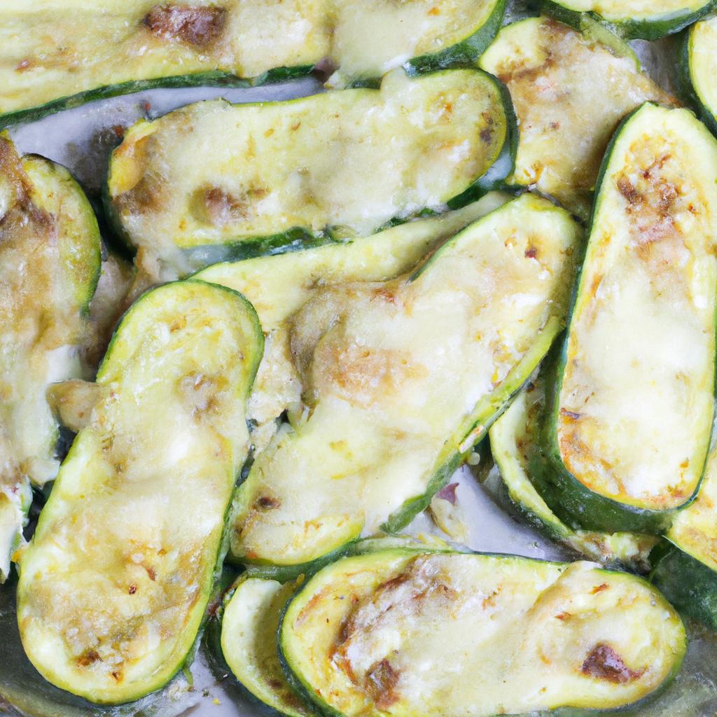 Pečené cukety s parmezánem