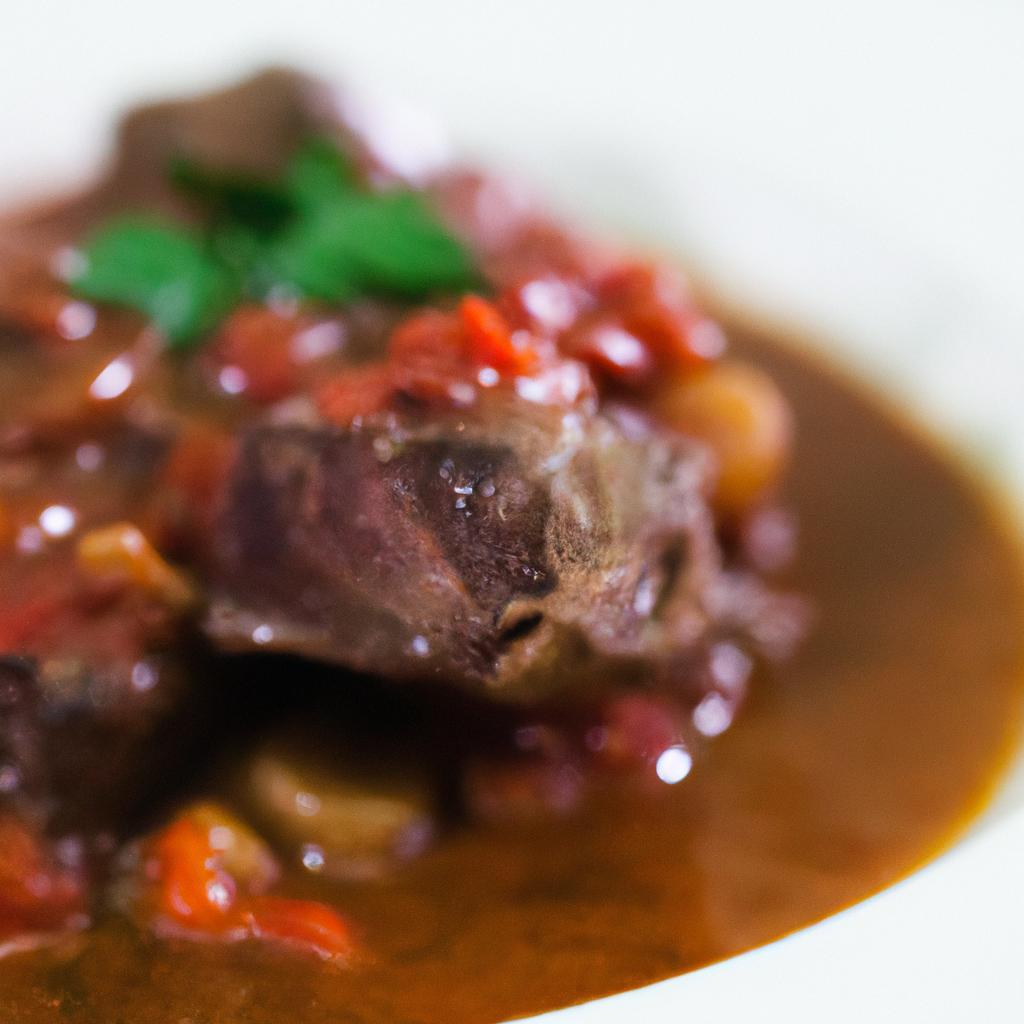 Telecí líčka na červeném víně