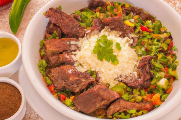 Grilované hovězí salsou criolla