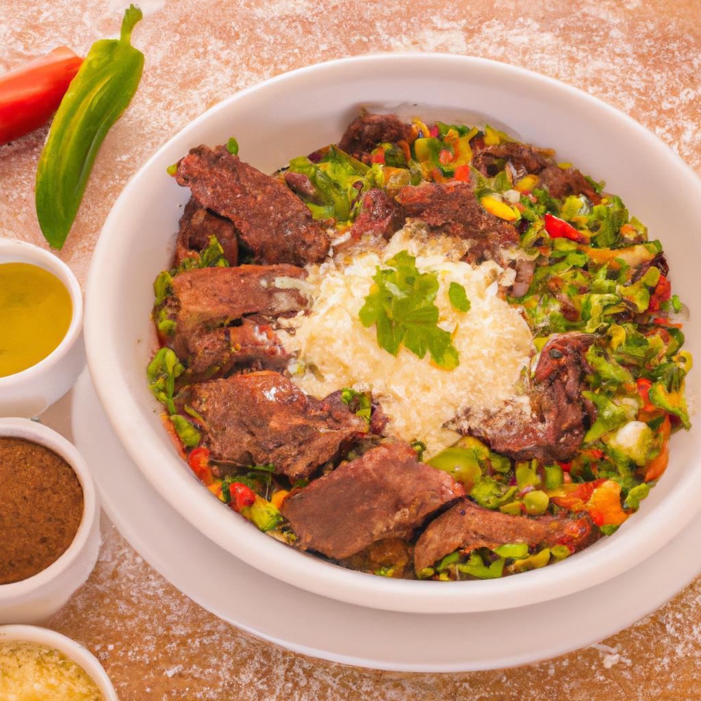 Grilované hovězí salsou criolla