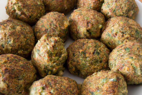 Veganské cuketové karbanátky