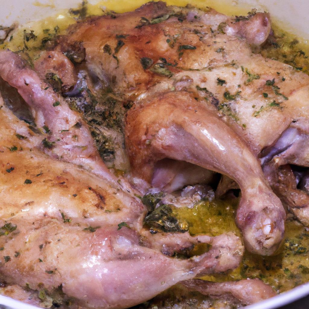 Pečený králičí hřbet na tymiánu