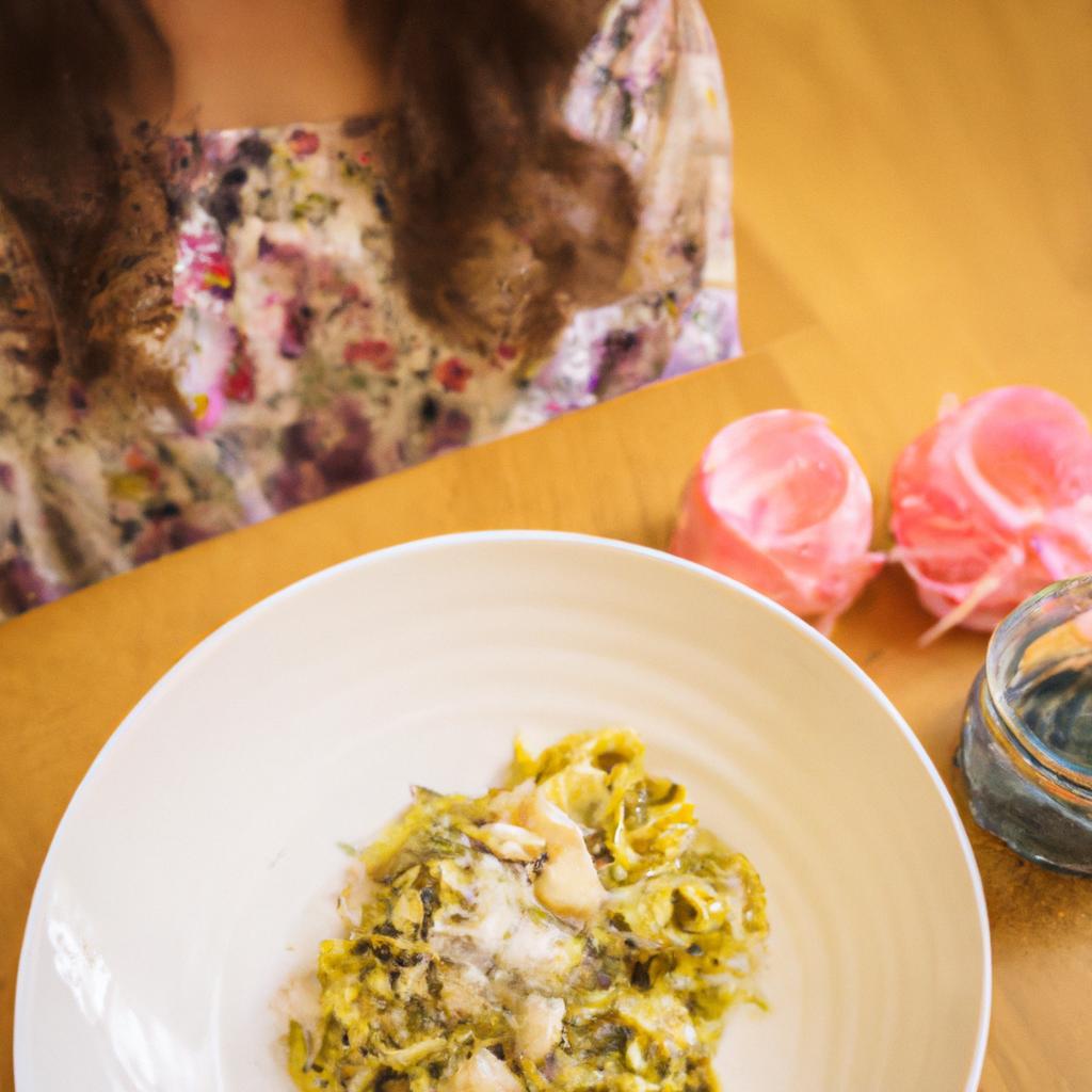 Těstoviny s pestem a parmazánem