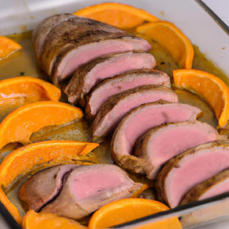 Pečené kachní prso s dýní