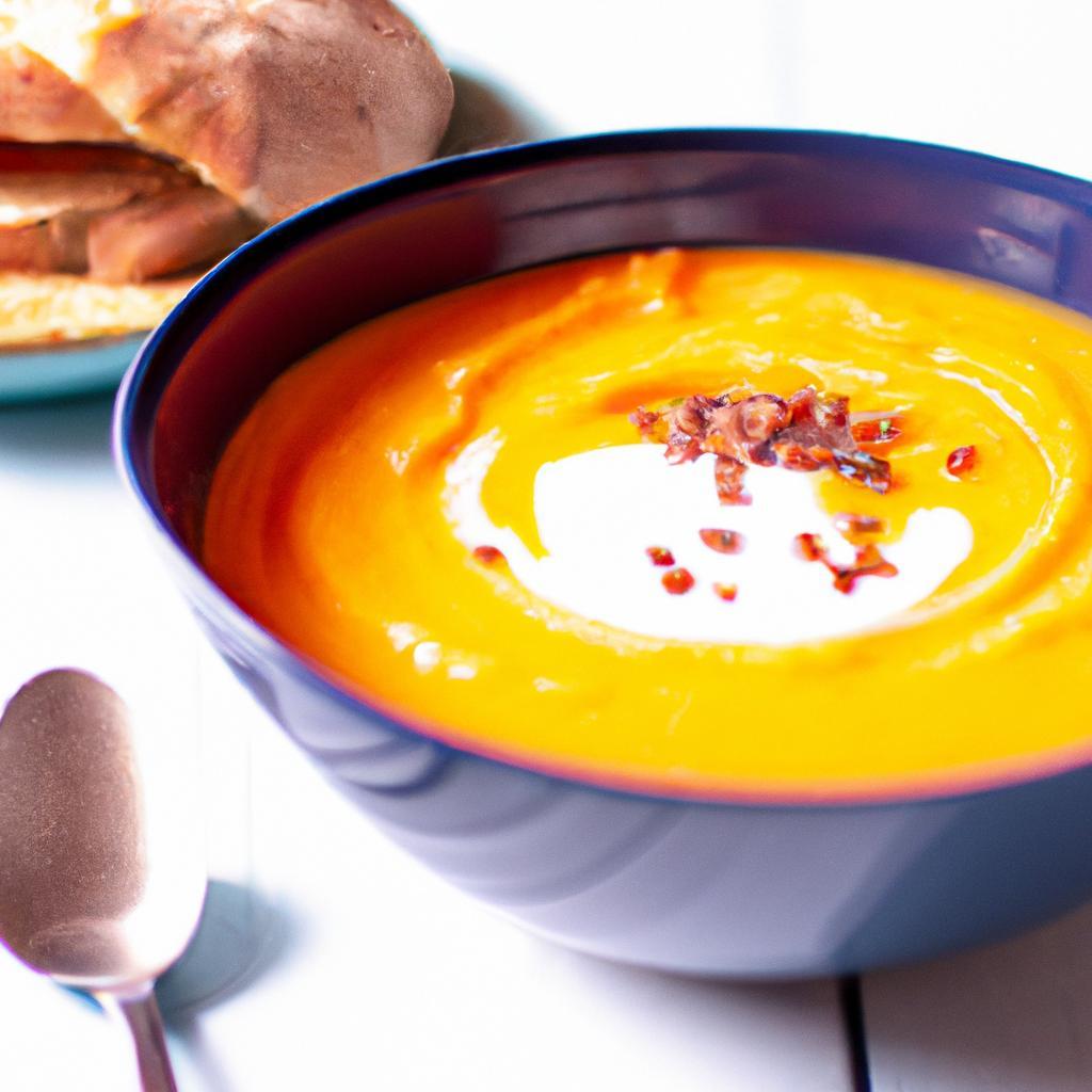 Krémová polévka z červené čočky