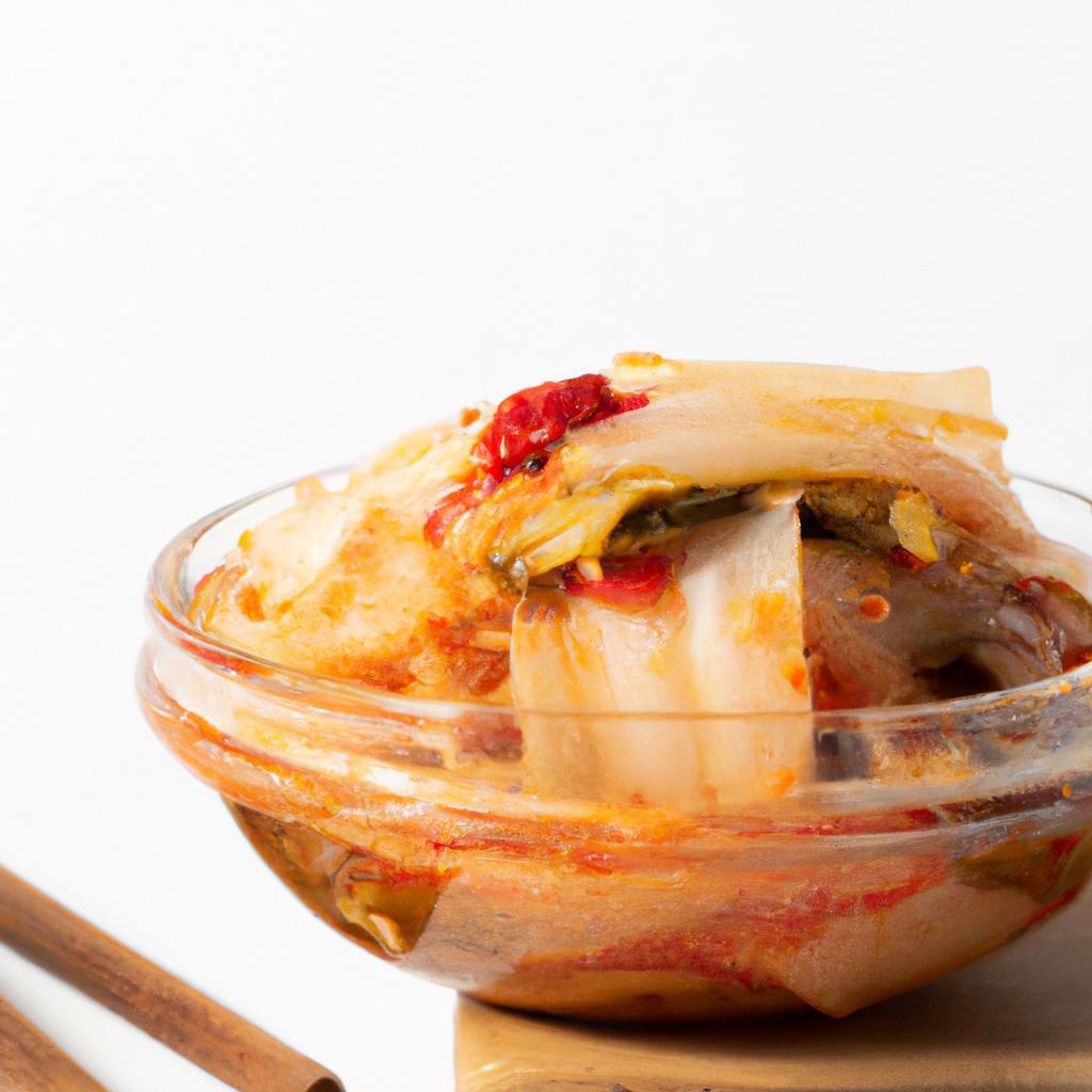 Kimči tradiční fermentované zelí