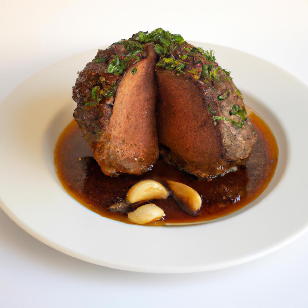 Hovězí pečeně na divoko