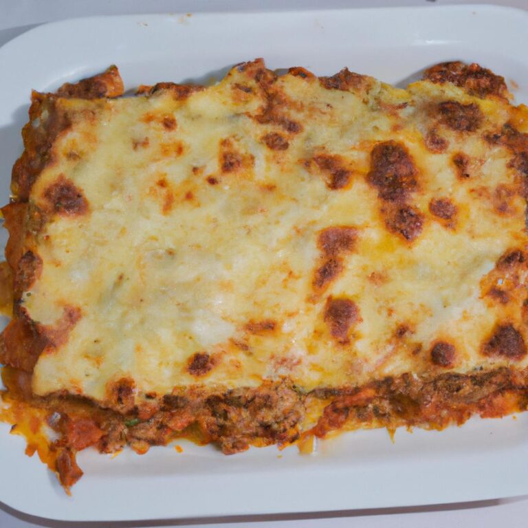 Domácí lasagne s masovou omáčkou