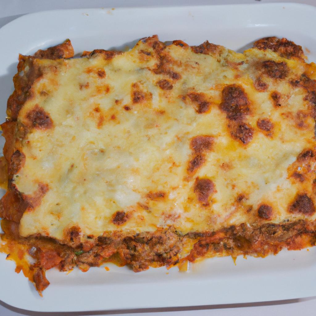 Domácí lasagne s masovou omáčkou