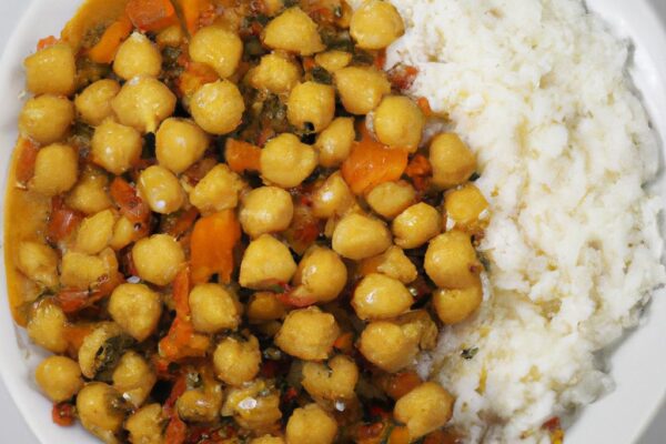 Kari s cizrnou a rýží