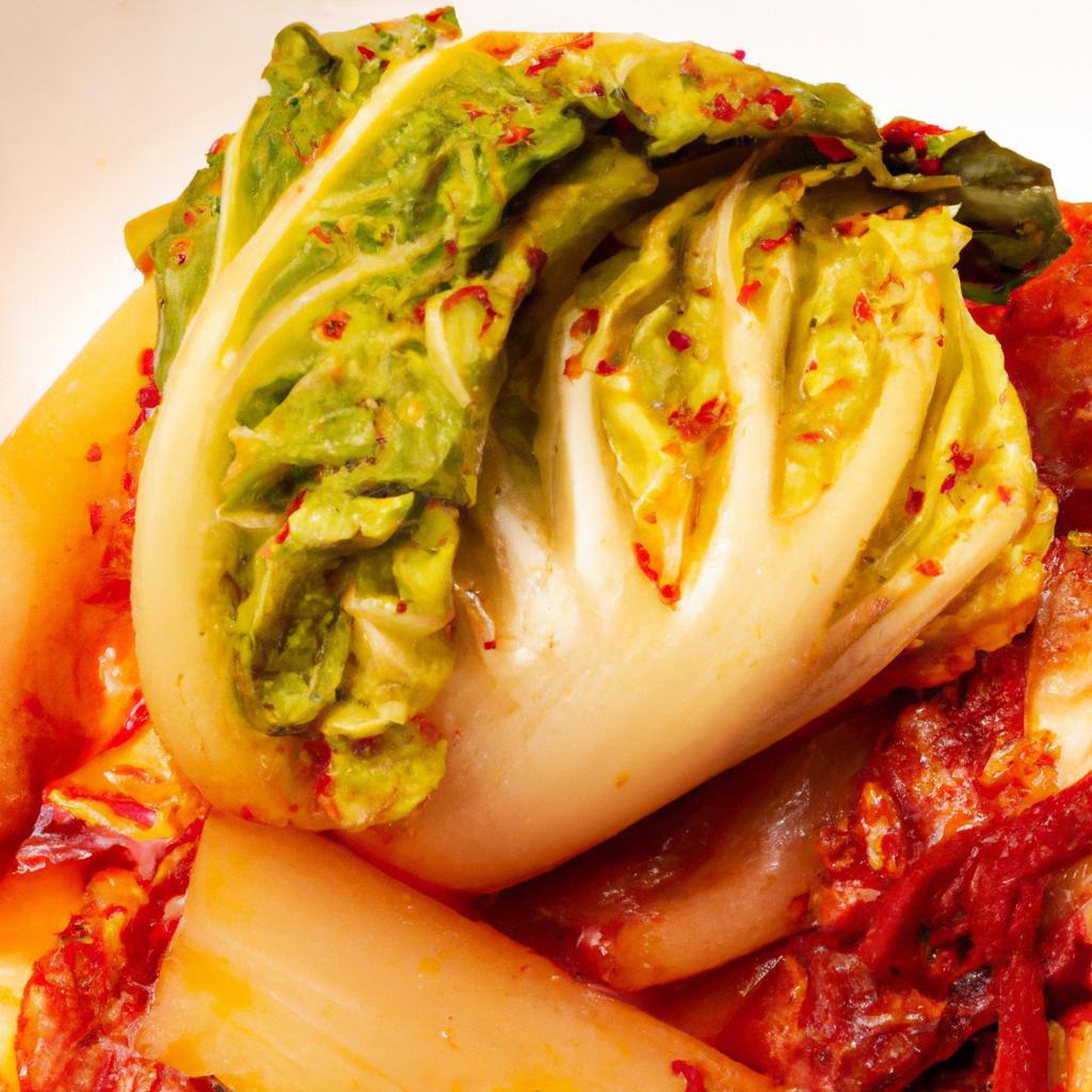 Kimči tradiční korejské zelí