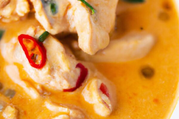 Červené kari s kokosovým mlékem