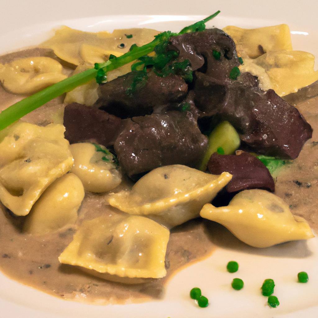 Hovězí na černo s knedlíkem
