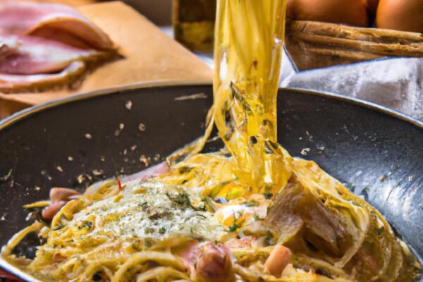 Domácí spaghetti alla carbonara