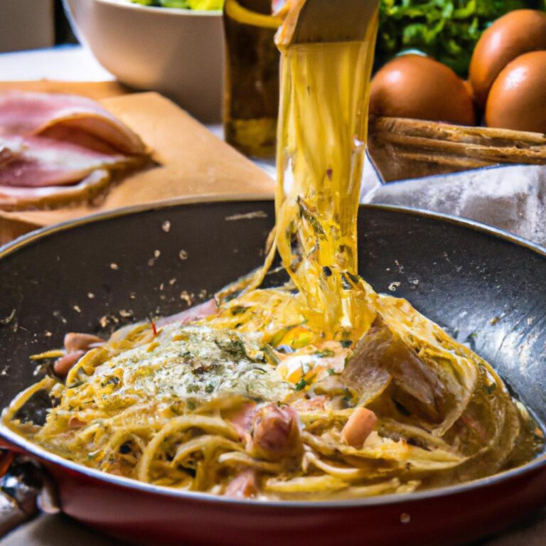 Domácí spaghetti alla carbonara