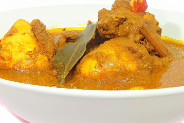 Pikantní kari s kuřecím masem