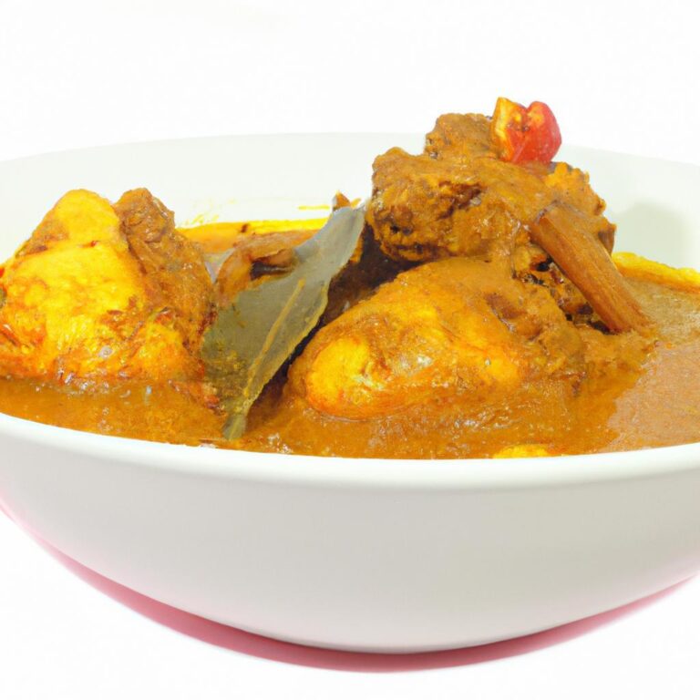 Pikantní kari s kuřecím masem