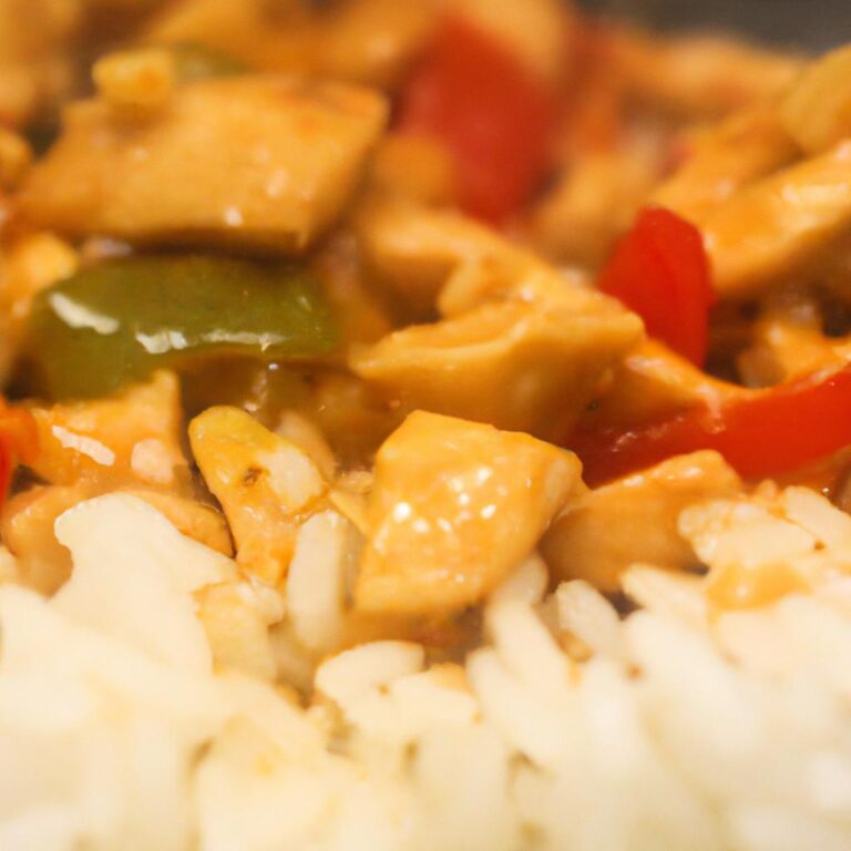 Kuřecí stir-fry s rýží