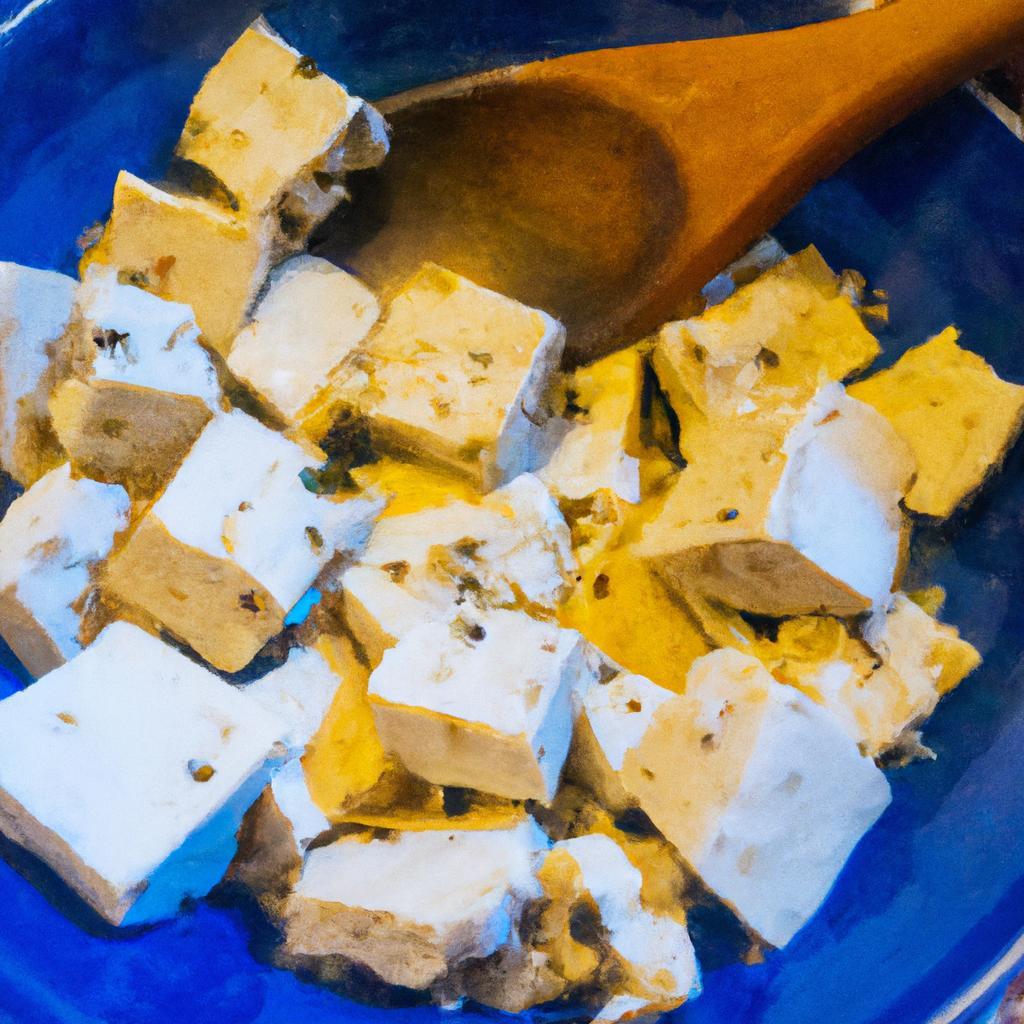 Veganské tofu s kokosovým mlékem