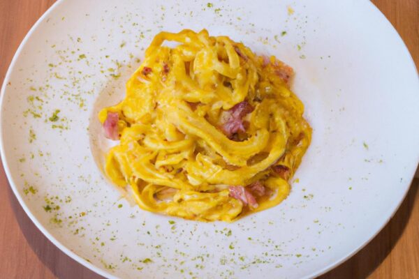 Špagety carbonara podle Itálie