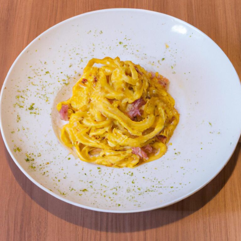 Špagety carbonara podle Itálie