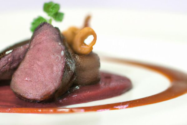 Kachní prsa na červeném víně