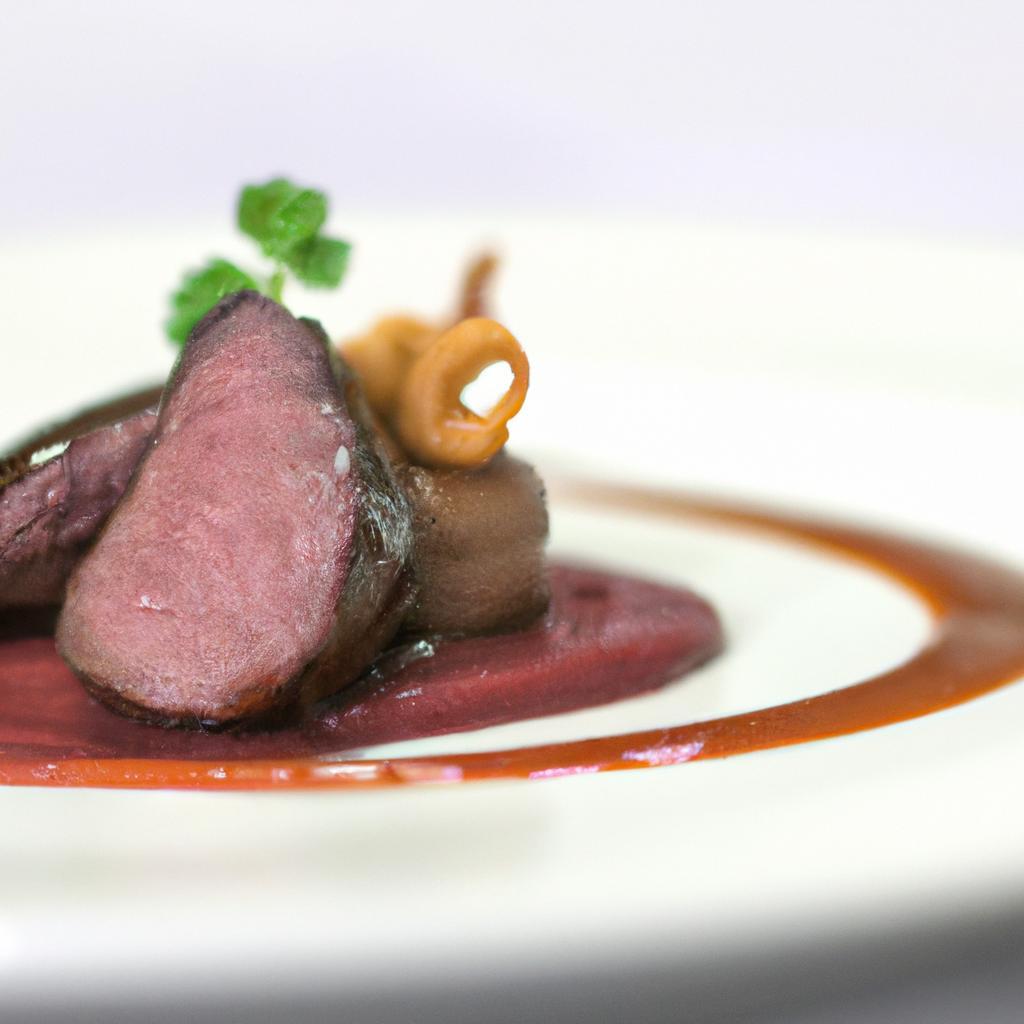 Kachní prsa na červeném víně