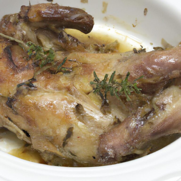 Pečený králičí hřbet na bylinkách