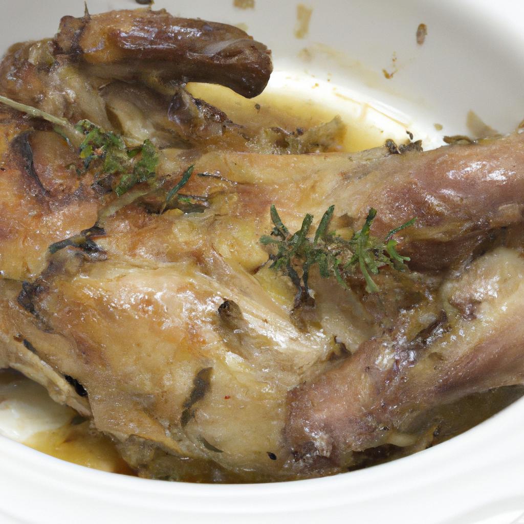 Pečený králičí hřbet na bylinkách