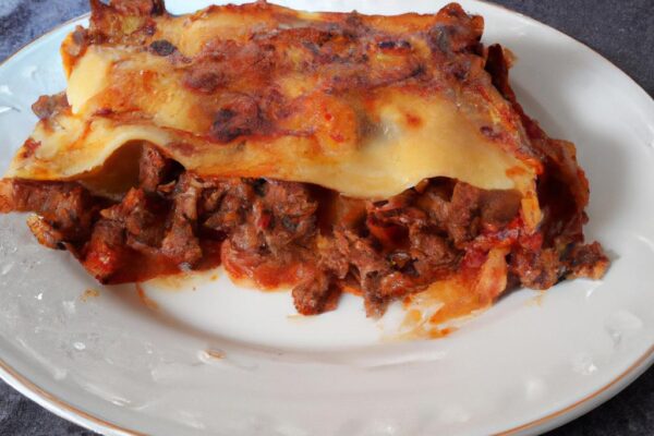 Lasagne s hovězím ragú