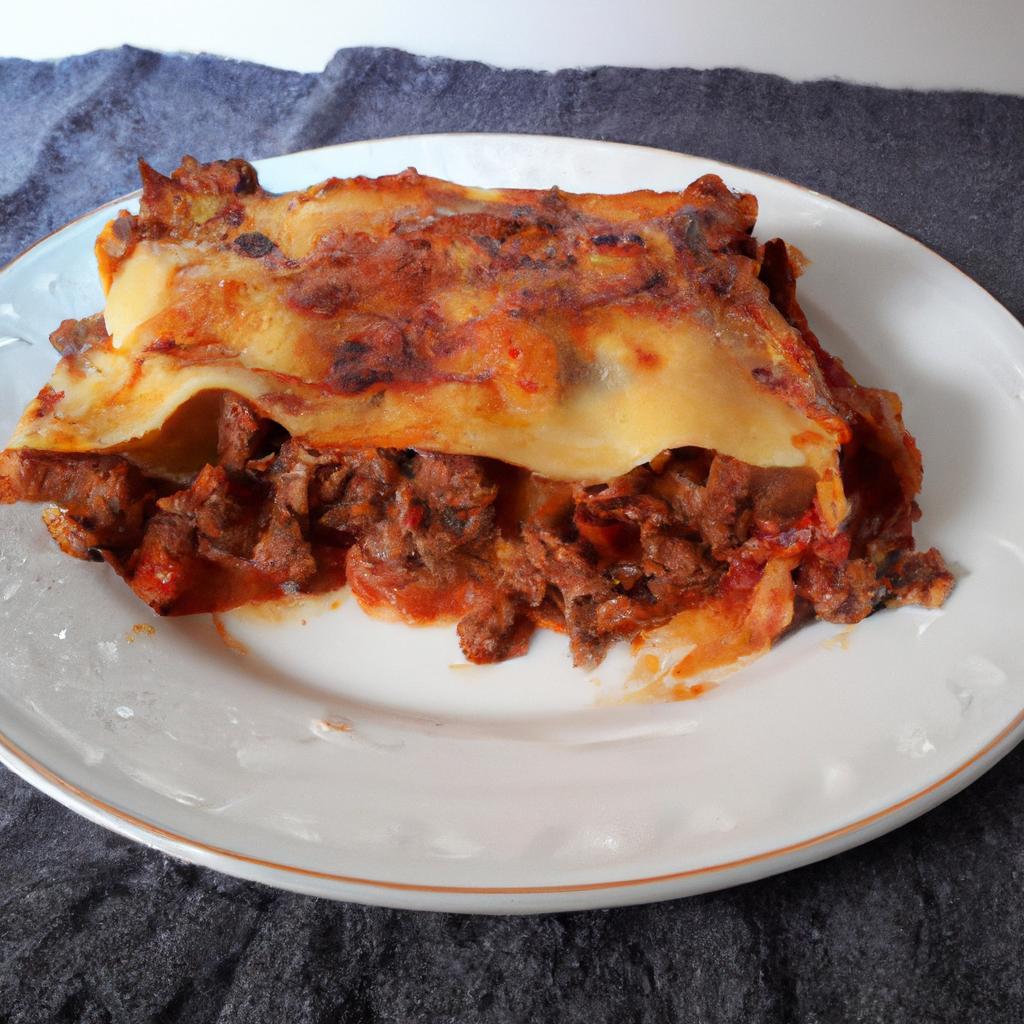 Lasagne s hovězím ragú
