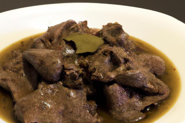 Dušené hovězí na víně